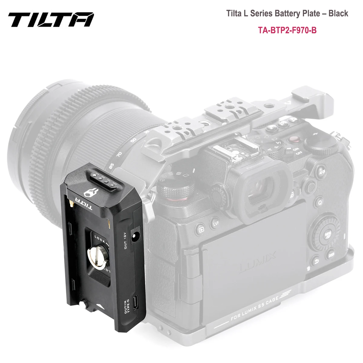TILTA TA-BTP2-F970-B Пластина для аккумуляторов NP-F
