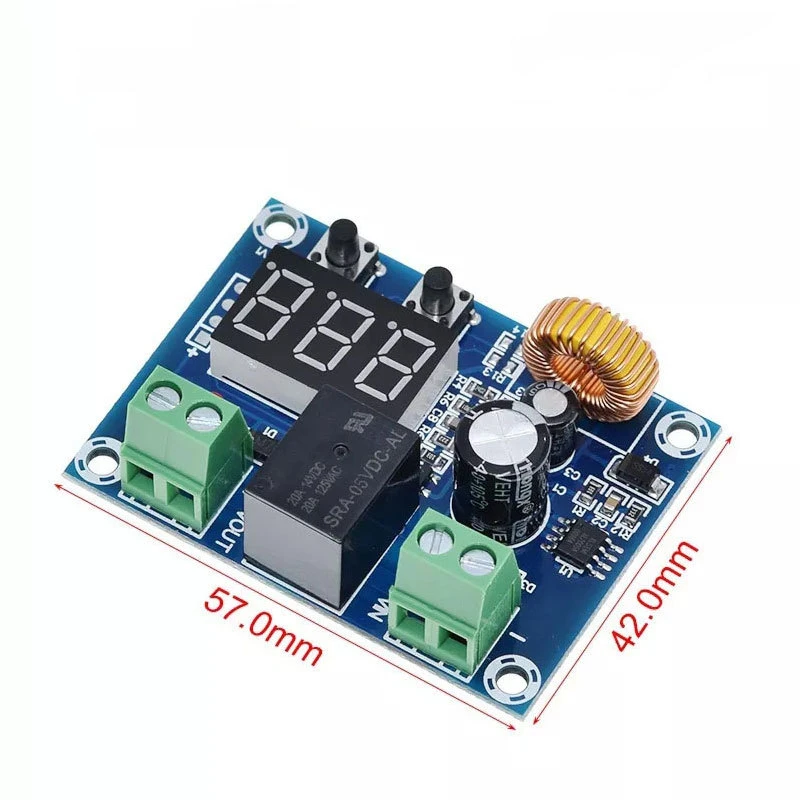 

XH-M609 Low Voltage Disconnect Switch Cut Off 12V 24V 36V Digital LED Display Over-Discharge Protect for 12-36V Lithium Battery