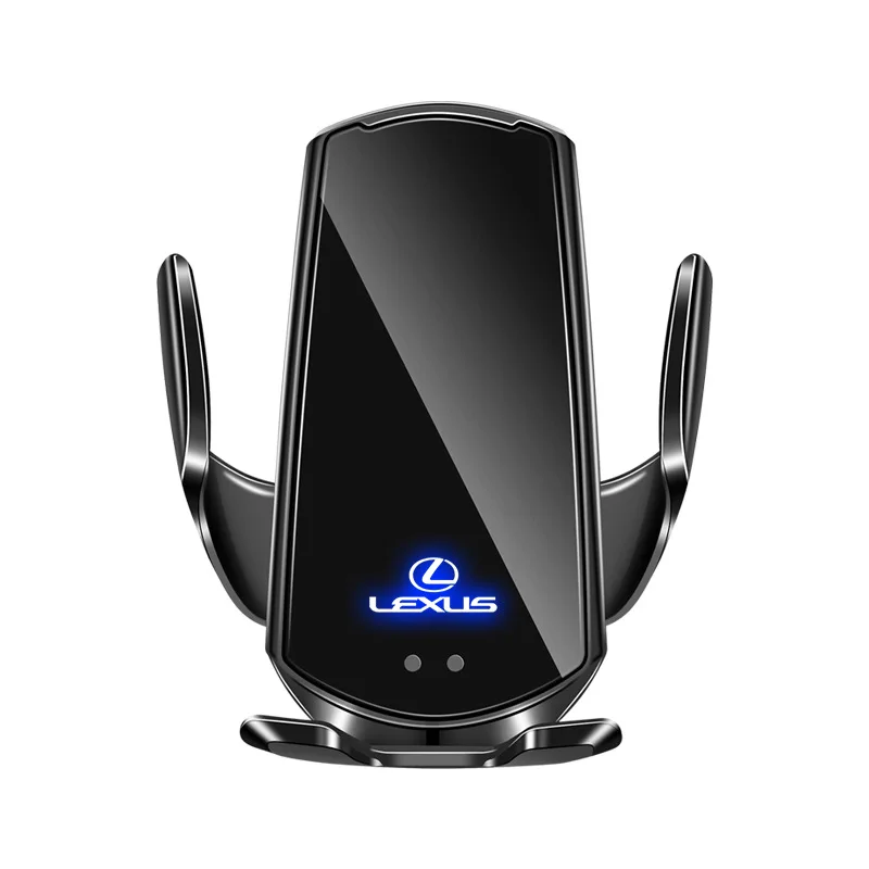 

Wireless car charger for iPhone 13 12 11 XR X 8 Samsung S9 S10 Magnetic USB infrared sensor mobile phone stand Lexus