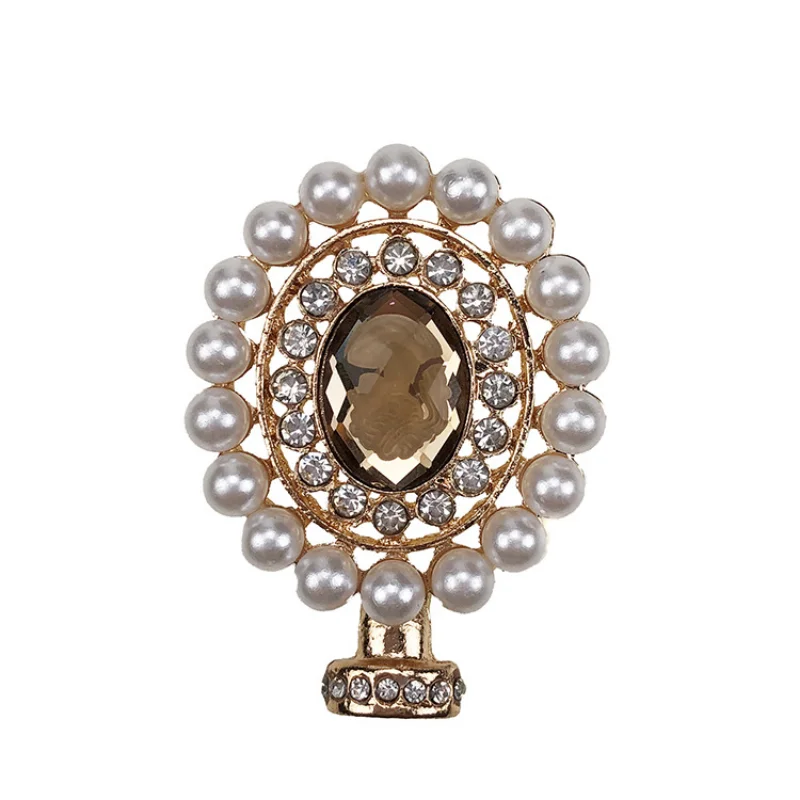 16 PCS/lot Shoe Charms Decoration Buckle Pins Perfume Bottle with alloy Pearl Bracelet JIBZ DIY Combiation for croc Friend Gift