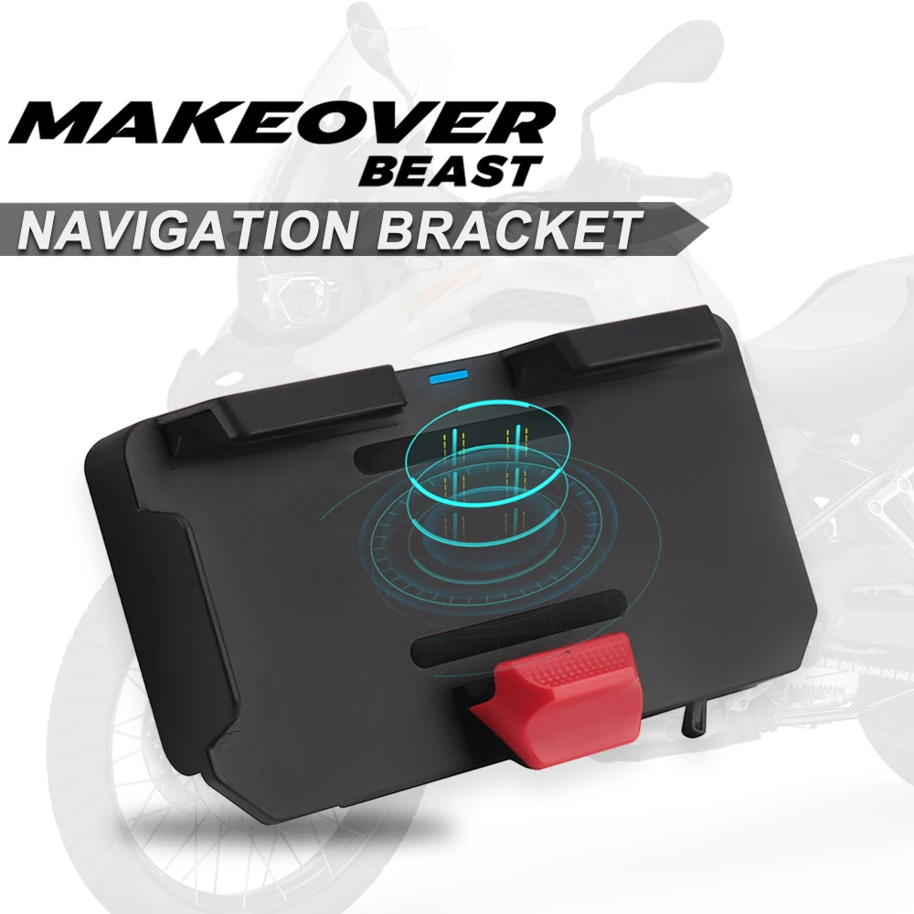 

15W Fast Wireless Charging Upgraded version Navigation Bracket Fit For BMW F750GS F850GS F900R R1250RS R1150GS S1000XR M1000RR