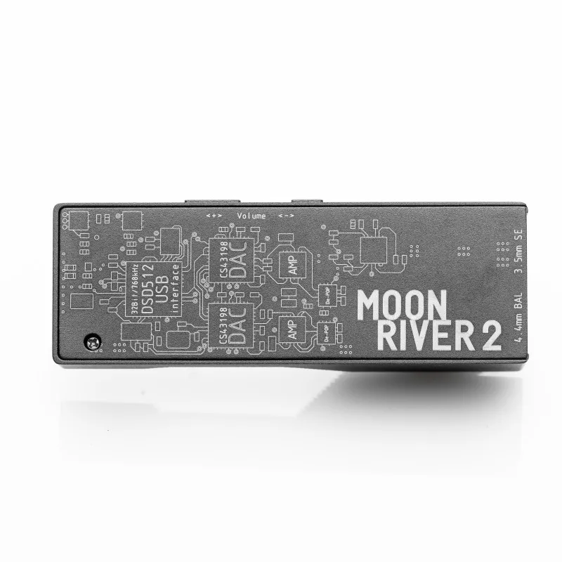 Портативный Hi-Fi декодер Moondrop MOONRIVER 2 Moonriver2 DAC Dual CS43198 усилитель наушников DSD256 -