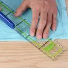 Двухцветная линейка 5x30 см, для шитья своими руками