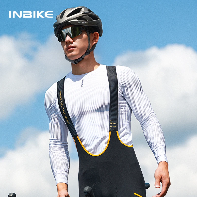 

Майка INBIKE мужская с длинным рукавом, велосипедная Базовая накидка, быстросохнущая дышащая, верхняя одежда, легкая рубашка для горного велосипеда