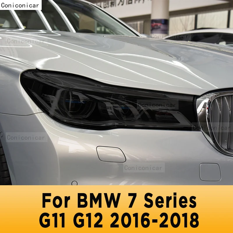 

Для BMW 7 серий G11 G12 2016-2018 Автомобильная внешняя фара Защита от царапин передняя лампа ТИНТ фотоаксессуары для ремонта