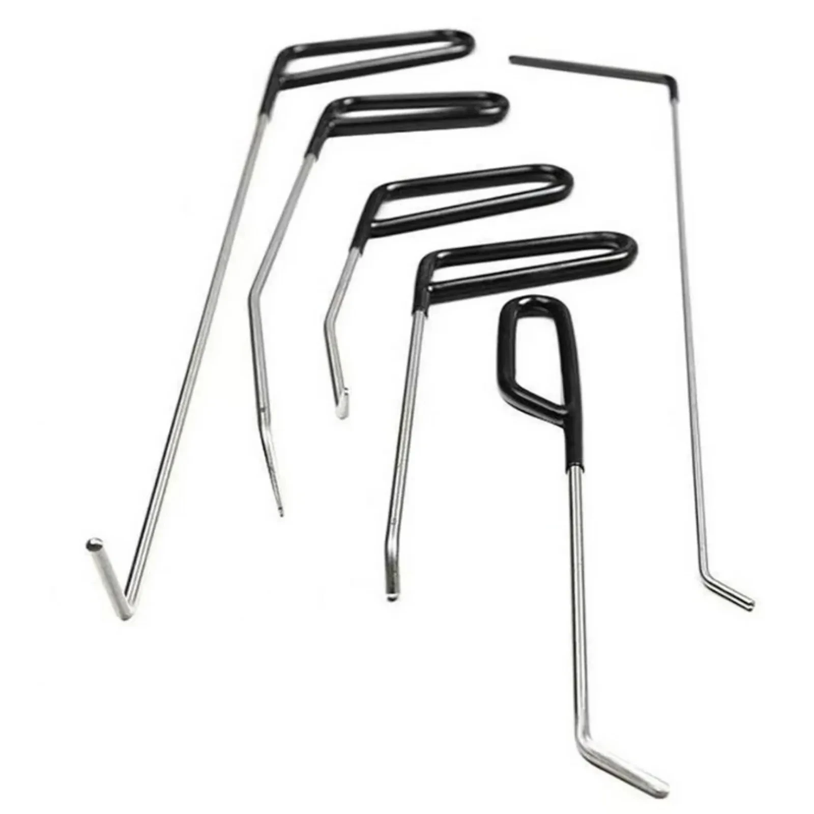 

6 шт., автоматические стержни для съемника Pdr, вмятин, инструменты для без покраски, инструменты для ремонта автомобиля, наборы для удаления града