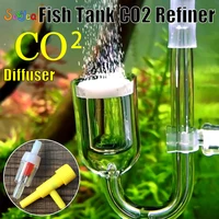 aquarium co2 diffuser atomizer ceramic disc refiner co2 bubble refine for aquarium planted tank aquarium air pump accessorie