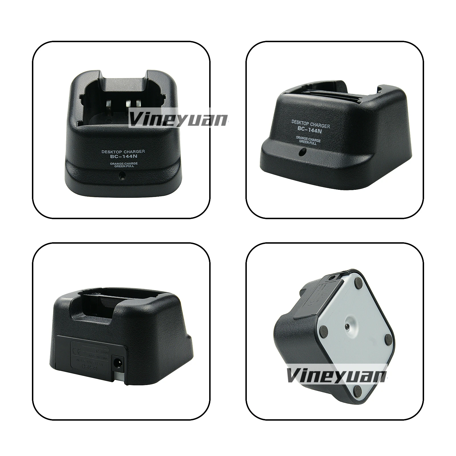 BC-144N BC-137 Rapid Desktop Charger for ICOM BP-209 BP-210 IC-F11 IC-F12 IC-F22 IC-A6 IC-A24 IC-F4GT IC-V8 IC-V82 Two Way Radio