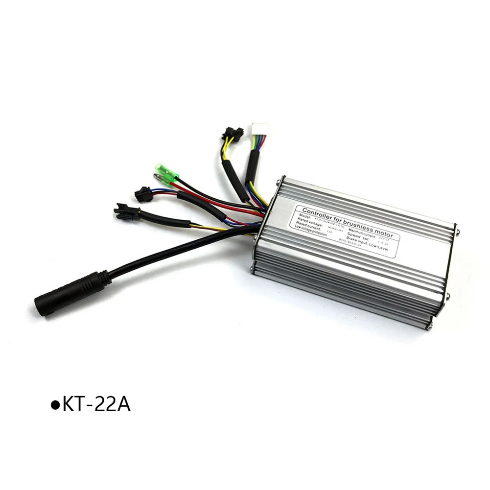 

E-Bike KT 36V/48V 500W 22A Controller/WP+LCD5 Display+8 Sensor+Thumb Throttle PAS Waterproof Plug Electric Scooter Tricycle Part