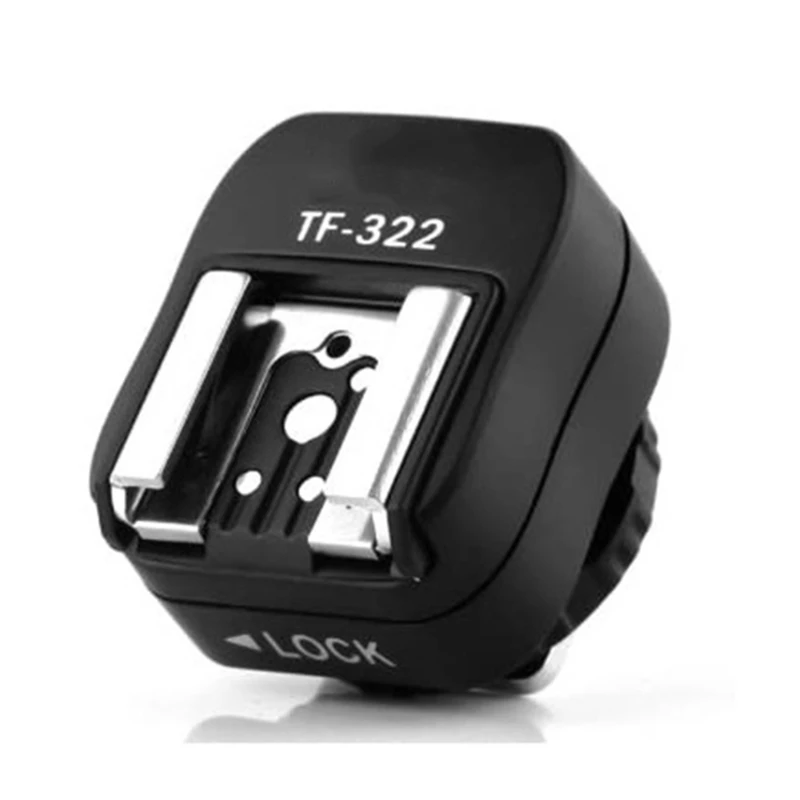 Мигающий конвертер горячий башмак Адаптер TF322 Конвертер для SB-900 SB-800 SB-600 SB-80 SB-50 SB-30