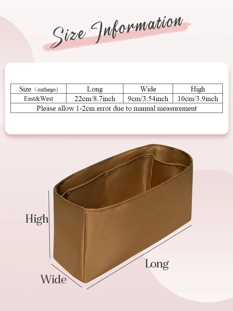 Нейлоновая вставка-органайзер для кошелька маленькая внутренняя сумки подходит