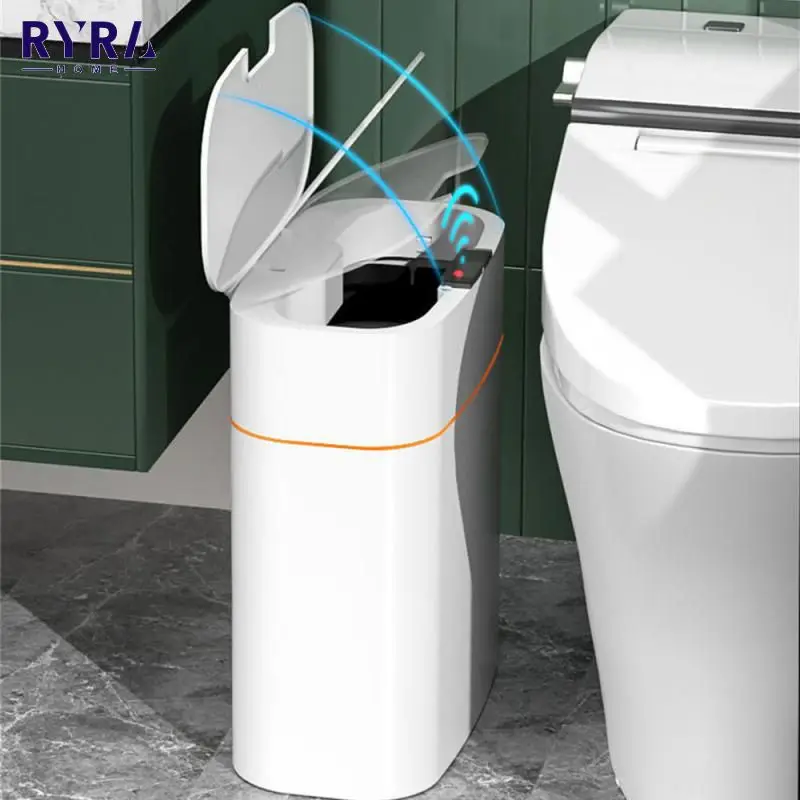 

Smart Sensor Garbage Bin Kitchen Bathroom Toilet Trash Can Best Automatic Induction Waterproof Deodorant Wast Bin Tool With Lid