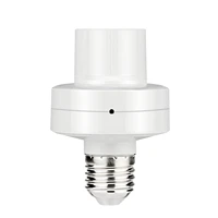 1pc e27 smart led lamp base smart light bulb adapter ac85 250v voice control app control work with alexa google home tmallgenie