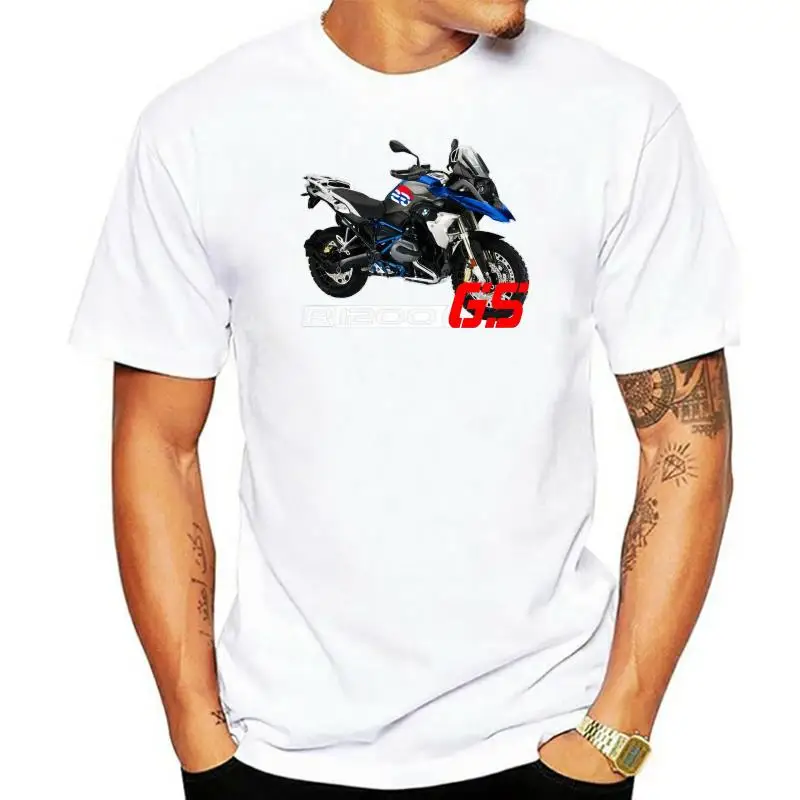 

Новинка 2022, Мужская футболка, Мужская немецкий мотоцикл Love R 1200Gs Lc Rally One World One с принтом, модная спортивная рубашка с коротким рукавом