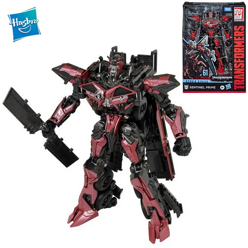 

In Stock Original Hasbro Transformers Studio Series SS61 Voyager Sentinel Prime Anime Figure Action Figures Model Toys