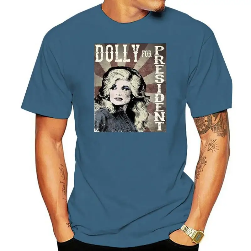 

for Dollys for President Dollys Parton Music Band T Shirt Metal Music Band Shirts for Men Singer Shirt for Women Custom(1)