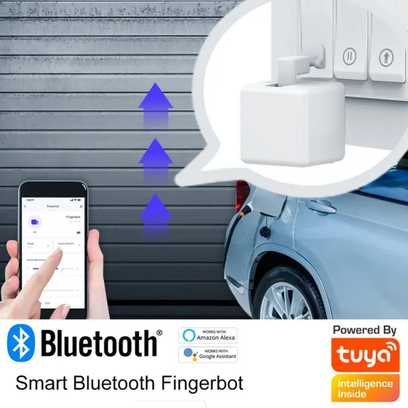 

Tuya Smart Fingerbot Smart Home Switch Bluetooth Mechanical Arms Push Button Pusher Voice Control Via Alexa Google Home