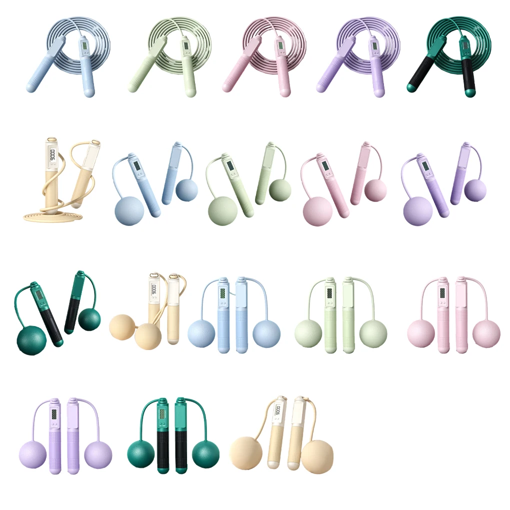 

Jump Rope Nonslip Handle Quiet Running Jumping Ropes Sporting Good