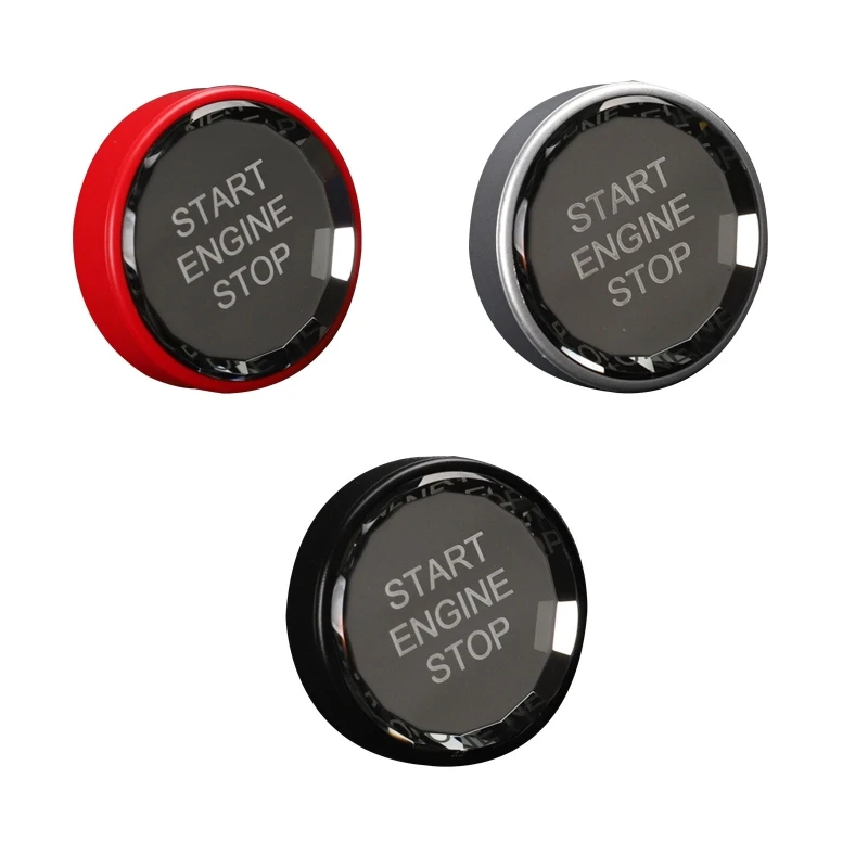 

D7WD для-Toyota RAV4 автомобильный двигатель кнопка включения Одно нажатие Защитная крышка декоративное кольцо светопередача аксессуары