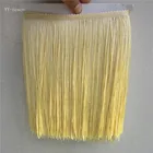 1 ярдлот 25 см длинная полиэфирная кружевная бахрома с кисточками бежевая желтая кружевная лента для латинских платьев занавеска для одежды аксессуары для творчества