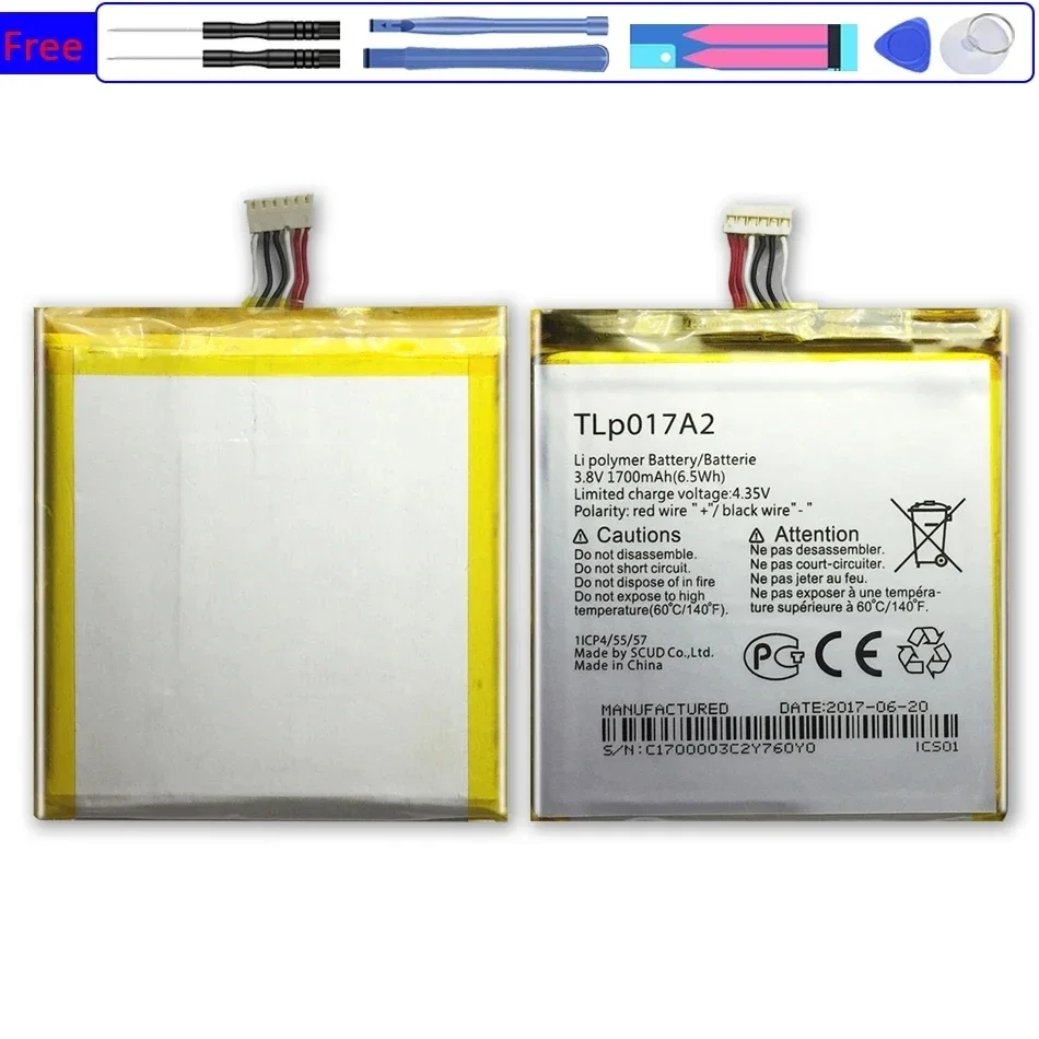 Аккумулятор для мобильного телефона TLp017A1 TLp017A2 1700 мАч Alcatel One Touch Idol Mini OT-6012A OT-6012E