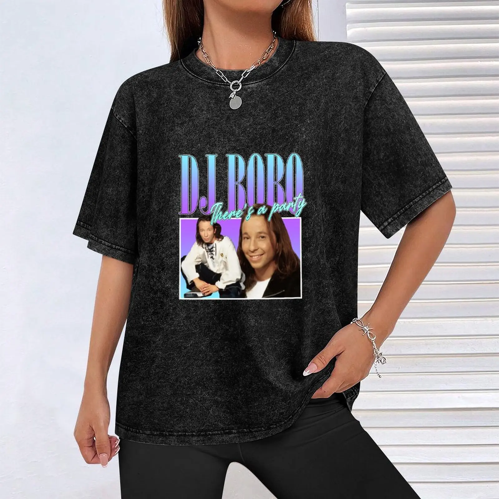 Футболка DJ Bobo For Fans кавайная одежда аниме-фигурки мужская футболка в тяжелом весе