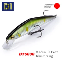 d1 wobblers japan hard minnow fishing lure sinking for saltwater 63mm4 8g 85mm14 7g swim bait fishing accessories for trout
