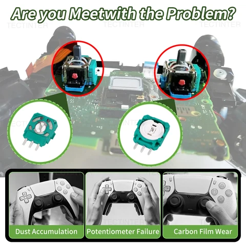Потенциометр для джойстика DualSense PS5 TECTINTER