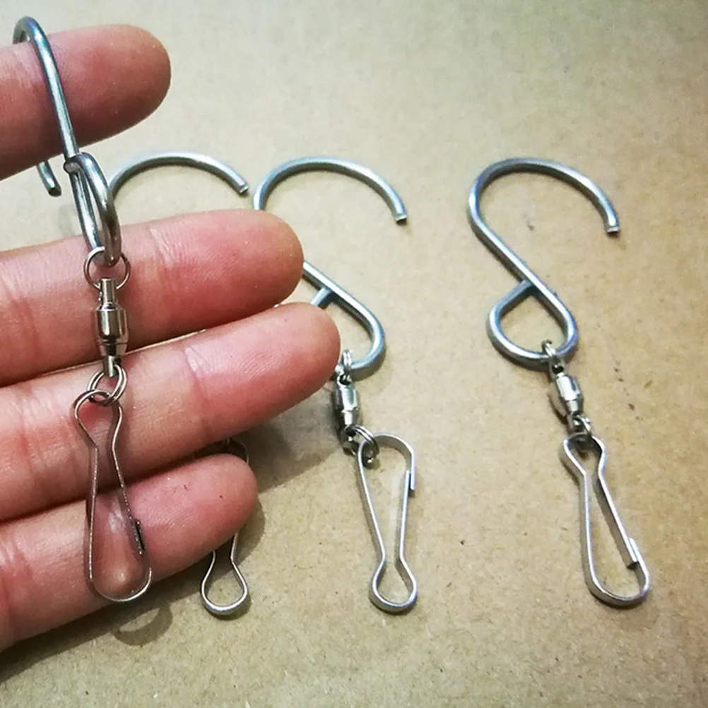 10 шт. поворотные зажимы металлический ветроповоротный крючок вращающиеся крючки