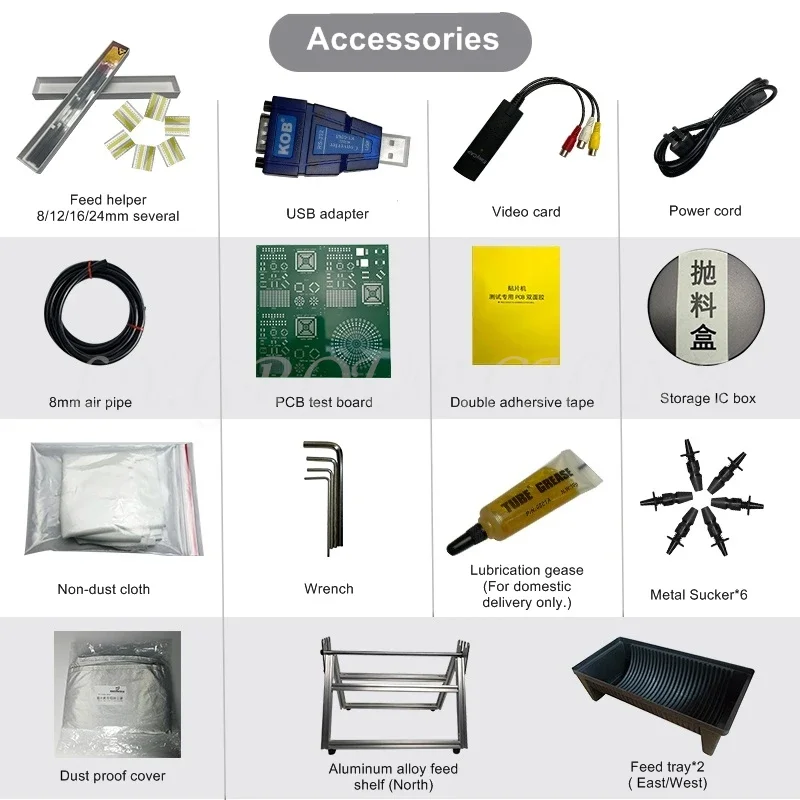 Высокоскоростная автоматическая машина для захвата и размещения SMT с 2 головками
