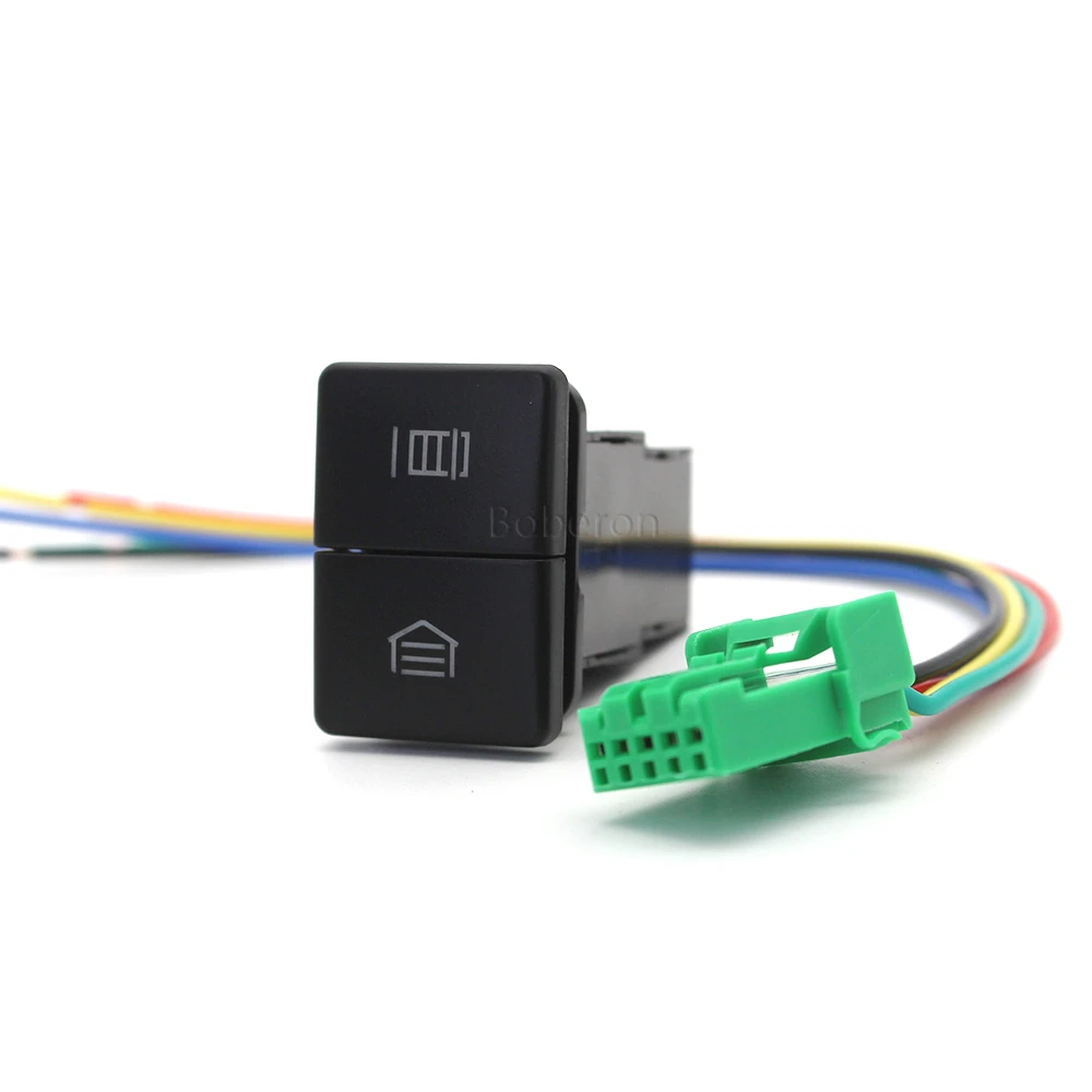 

Двойной выключатель питания автомобиля, двойной переключатель, автоматический переключатель для двери гаража с проводом для Toyota Camry Corolla Prius PRADO