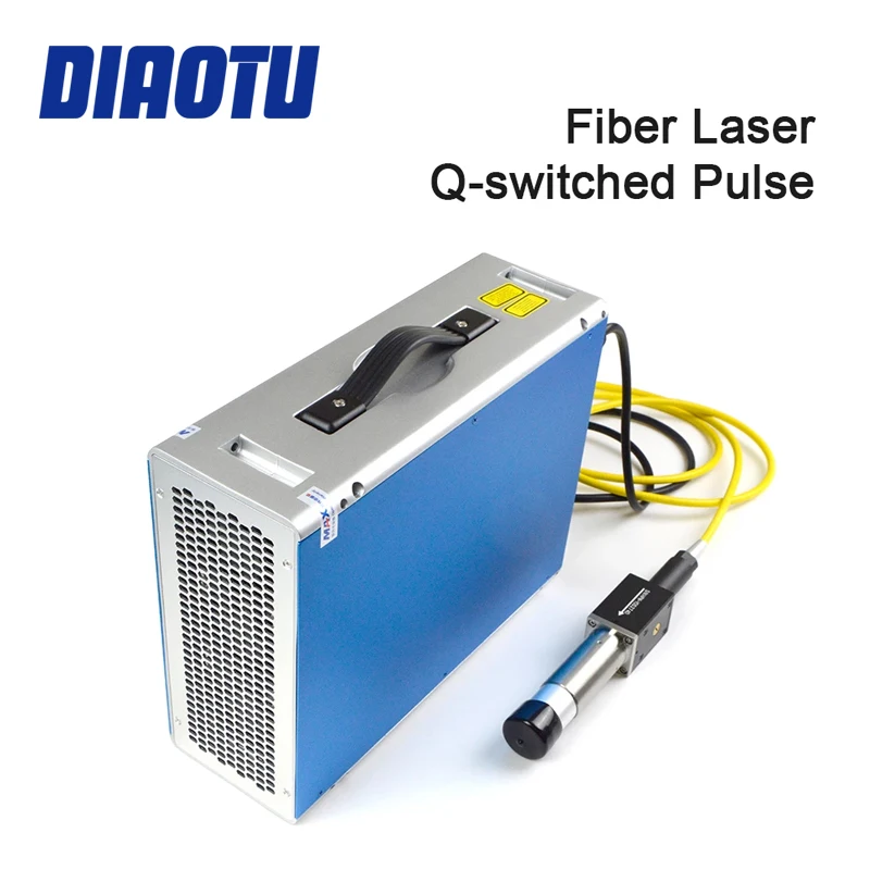 Diaotu MAX Q-switched Pulse Fiber Laser Source 20W-50W 1064nm Laser engraving High Quality Laser Module Laser Marking Machine