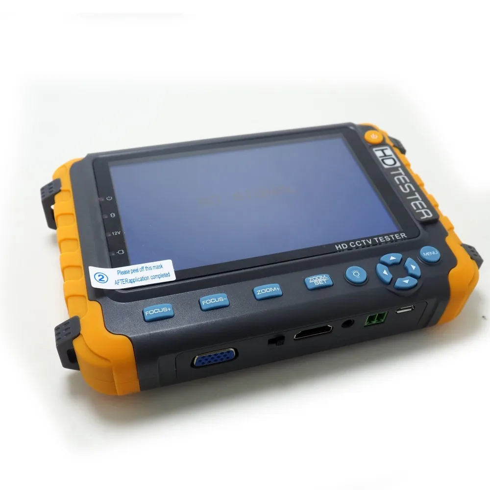 IV8W 5-дюймовый TFT LCD HD 5MP TVI AHD CVI CVBS Аналоговый тестер камеры видеонаблюдения монитор