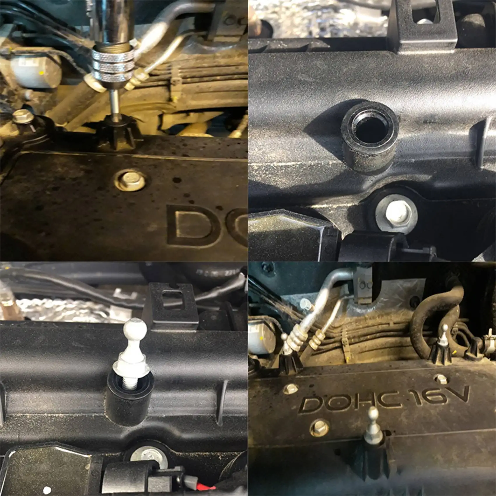 4 шт. монтажный болт крышки двигателя для Hyundai Creta IX25 1 6 Kia RIO 292432 B400 29243 2B400 Болт