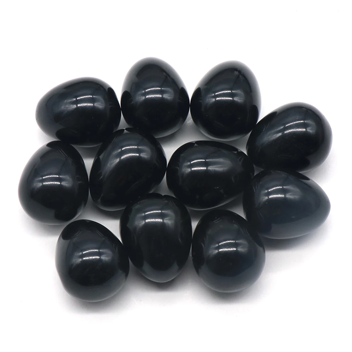 Натуральный камень тигровый глаз яйцо