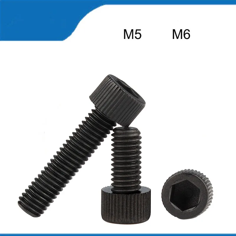 

Высококачественные черные или белые нейлоновые шестигранные головки M5 M6 40 шт., винтовые головки, накатанные пластиковые болты для изоляции