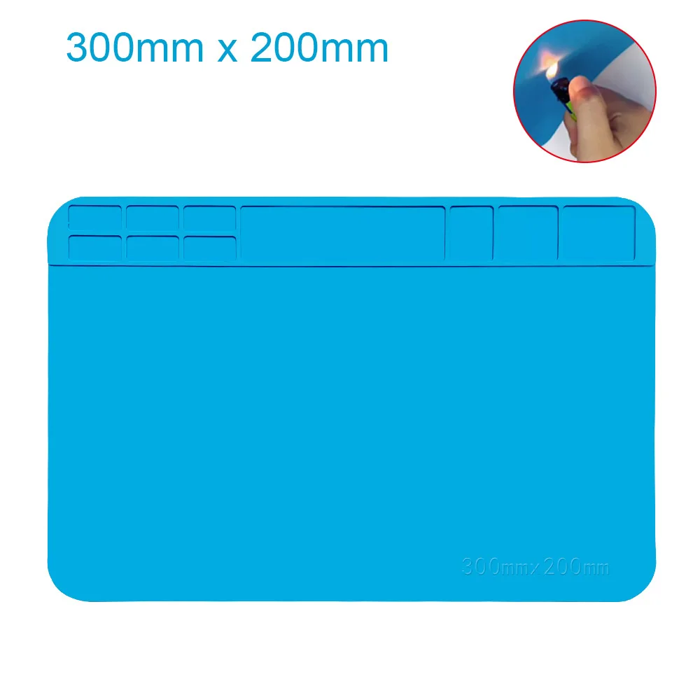 

Heat Insulation Soldering Mat Job Tools Computer Phone Repair Tool Kit Working Repair Pad Heatresistant Maintenance Platform