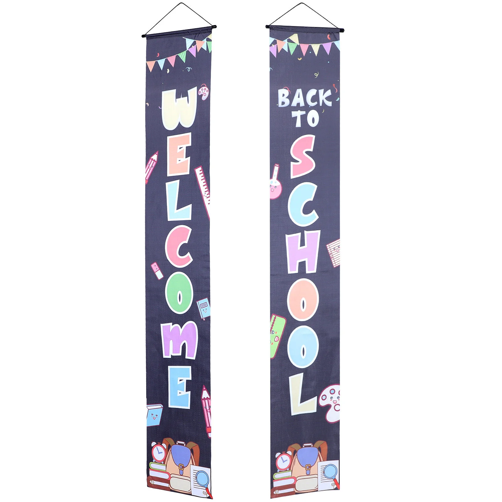 

Door Couplet School Season Curtain Decorative Welcome Back Couplets Decorations Layout Backdrop Banner Scene Photo Props