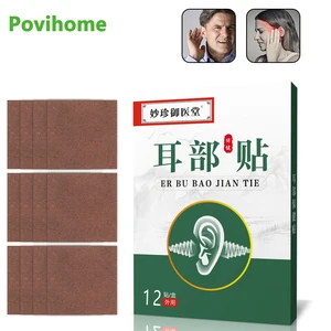 12Pcs Herbal Ear Tinnitus Patch for Reduce Hearing Loss Deafness Multiple Sclerosis Treatment Health in Pakistan