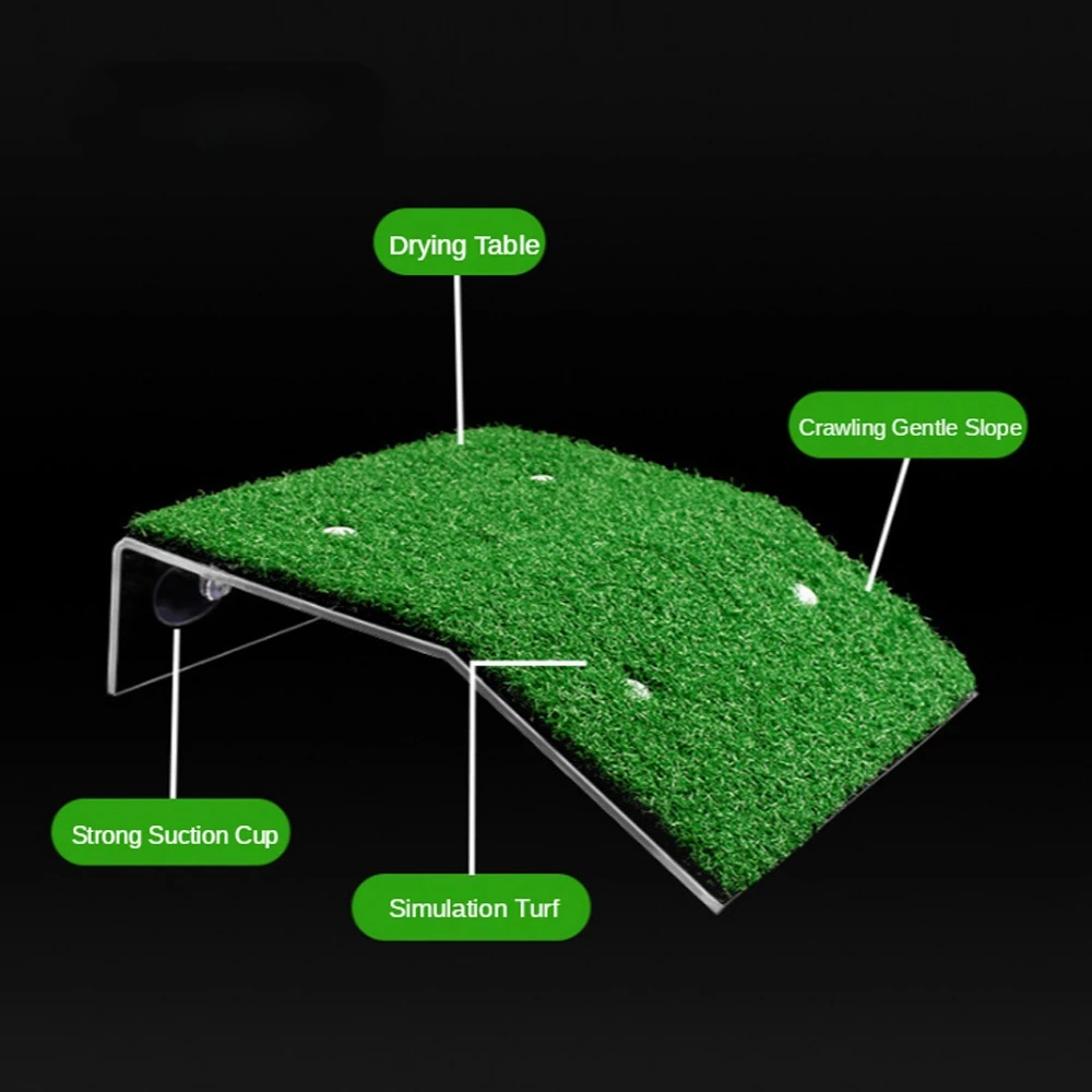 Черепаха подъемная платформа летающая черепаха Искусственный мох остров