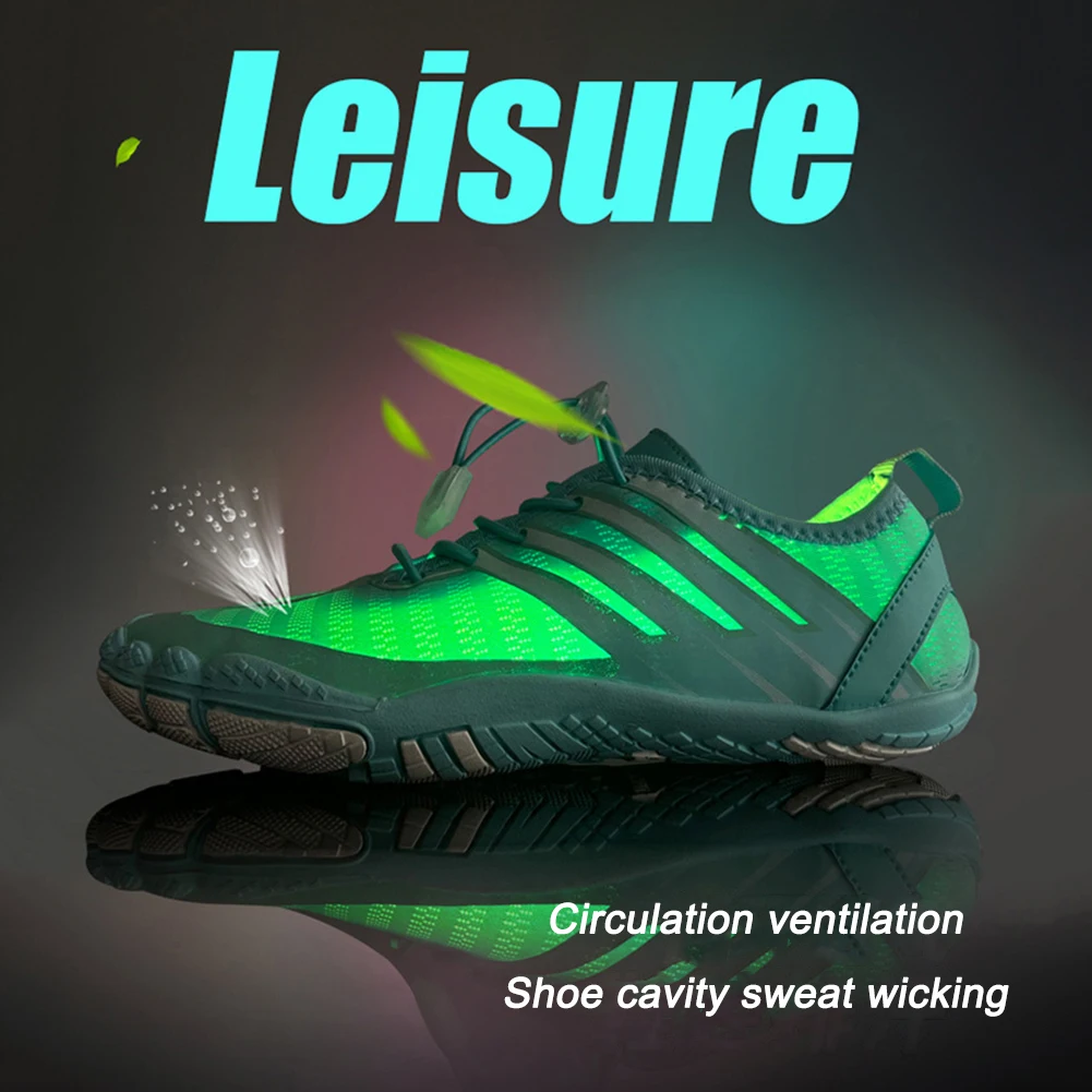 

Ботинки унисекс на резиновой подошве, дышащие эластичные шнурки, быстросохнущие, удобные, для подводного плавания, для улицы