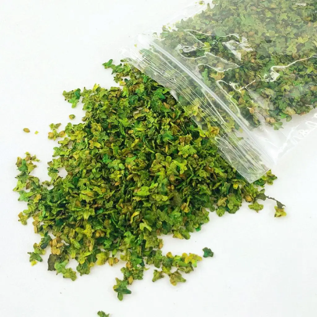 33 мл миниатюрная статическая модель листьев архитектура песочный стол диотома