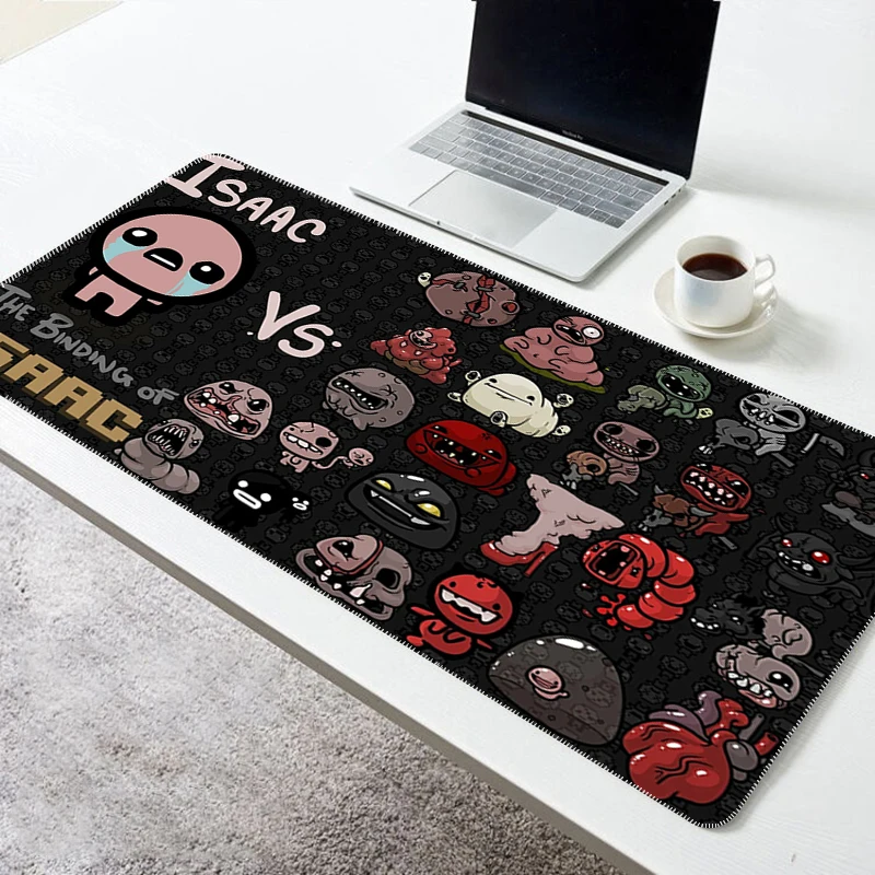 

The Binding Of Isaac Gaming Laptops Non-slip Mat Xxl Mouse Pad Gamer Mausepad Pc Accessories Deskmat Mousepad Mats Keyboard Pads