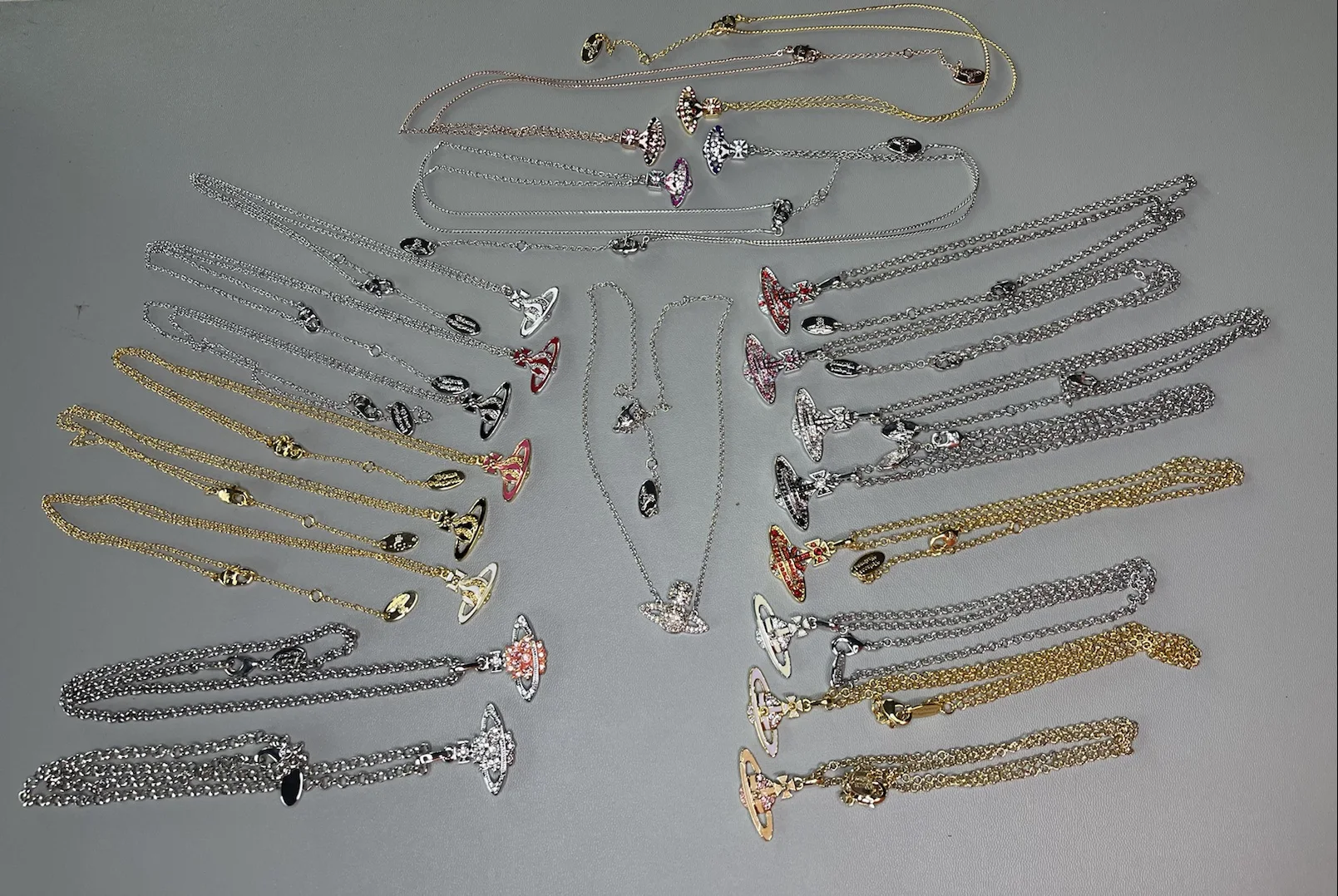 Классическое Смешанное И сочетающееся эмалевое ожерелье Asteroid с красочным/диким