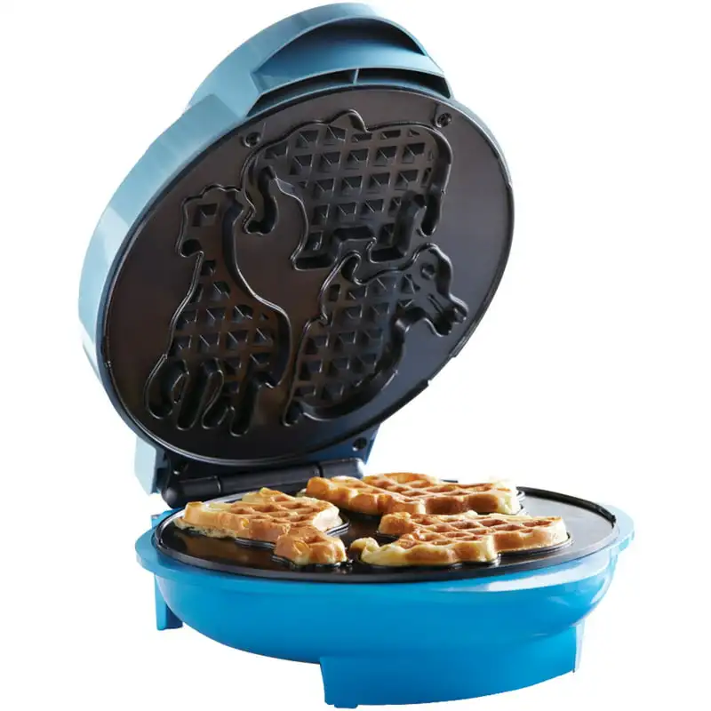 

TS-253 Non-Stick Animal Shape Waffle Maker Machine, Blue