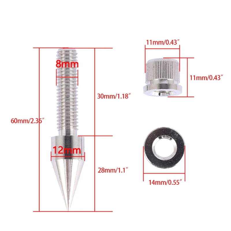 Стальная подставка для динамика аксессуары изолирующие ножки конусная