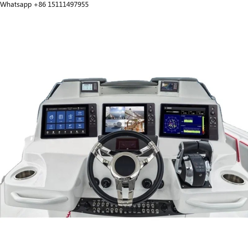 Фото Многофункциональный сенсорный дисплей Xinuo XN60 Yacht 10.1 (MFD) с AIS класса B, GNSS, GPS для морской навигации и связи №2