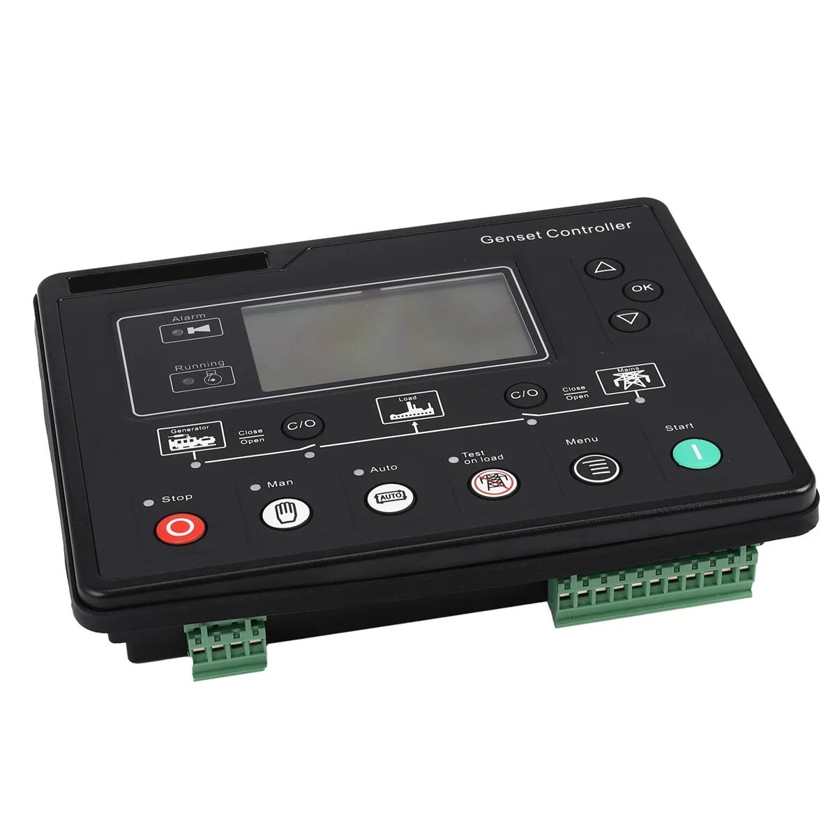 Контроллер генераторной установки AMF 6120U ЖК-дисплей автоматический запуск блок