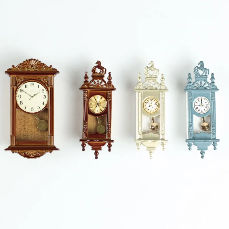 

Miniature Wall Clock Fridge Magnets Refrigerator Magnetic Decoration Stickers