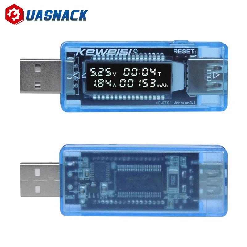 USB-тестер емкости и напряжения детектор тока измеритель зарядного устройства |